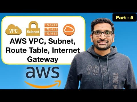 Thumbnail for AWS how to setup VPC, Public, Private Subnet, NAT, Internet Gateway, Route Table? -  (Part-5) by Rahul Wagh