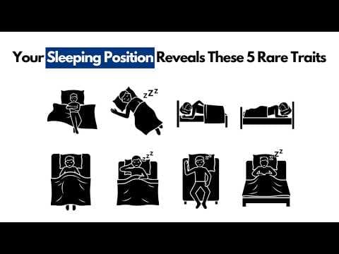 Thumbnail for Your Sleeping Position Reveals These 5 Rare Traits (Psychology Explains) by ThinkDot