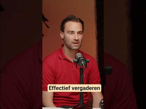 Thumbnail for Effectief vergaderen met deze tip  #podcast #communicatie #vergadering #meeting by Bureau Zuidema
