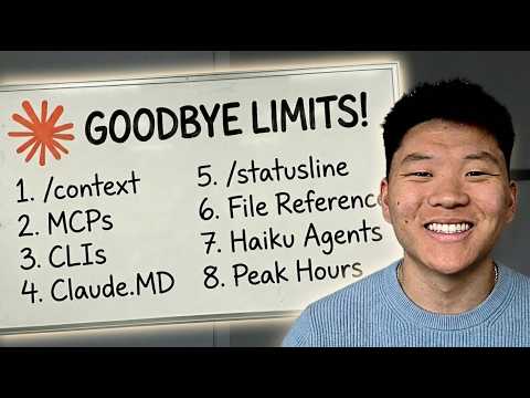 Thumbnail for 18 Claude Code Token Hacks in 18 Minutes by Nate Herk | AI Automation