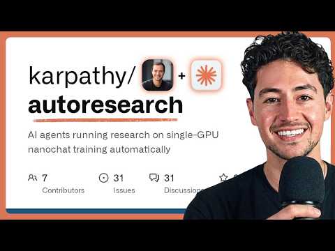 Thumbnail for Claude Code + Autoresearch = SELF-IMPROVING AI by Nick Saraev