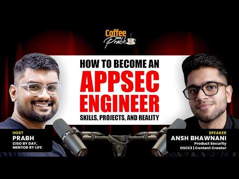 Thumbnail for How to Become an AppSec Engineer: Skills, Projects, and Reality (No Fluff) by Prabh Nair