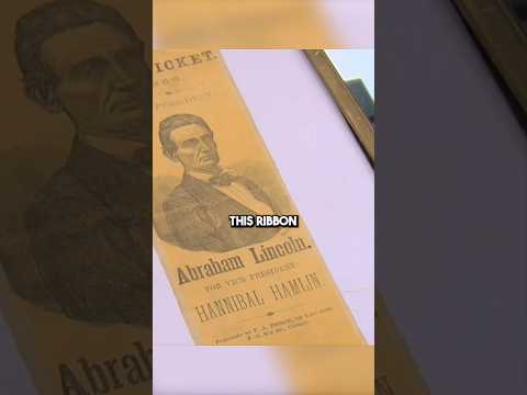 Thumbnail for Found This Rare 160-Year-Old Abraham Lincoln Campaign Ribbon | Pawn Stars by Pawn Seekeer