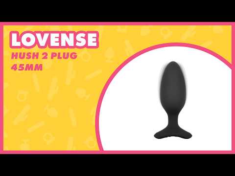 Thumbnail for Lovense Hush 2 Vibrating Anal Plug 45mm Review | EasyToys by EasyToys