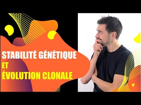 Thumbnail for COURS DE TERMINALE SPÉCIALITÉ SVT : CHAP.1: STABILITÉ GÉNÉTIQUE ET ÉVOLUTION CLONALE - Bio Logique by Bio Logique