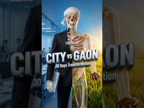 Thumbnail for What Happens If You Leave City Life & Start Farming?🤯 #shorts by OsteoVerse