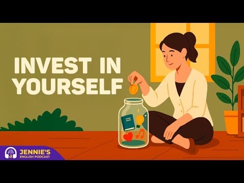 Thumbnail for Invest In Yourself | English & Chill with Jennie | English Podcast by Jennie’s English Podcast