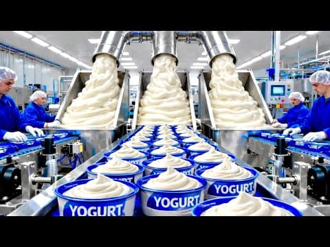 Thumbnail for CÓMO se FABRICA el YOGUR 🥛 | PROCESO INDUSTRIAL 🏭 by Zona Fábricas