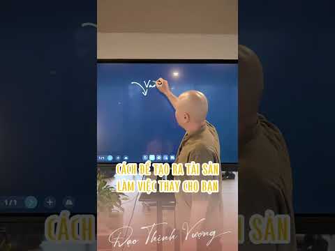 Thumbnail for Cách để tạo ra tài sản làm việc thay cho bạn[phần1] by Đạo Thịnh Vượng