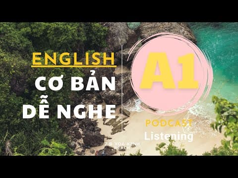 Thumbnail for 🎧 Luyện Nghe Tiếng Anh Cơ Bản A1 - Beginner Level 1 | Listening English Podcast |🎯 by REACH 🎃