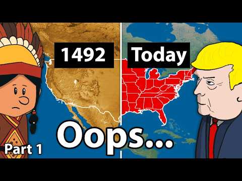 Thumbnail for 423 Years of American History in 13 Minutes by Fun History