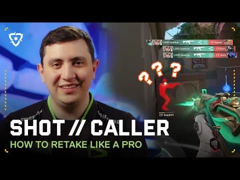 Thumbnail for SHOT//CALLER: Retake Like a Pro with Saadhak | VCT Americas | VALORANT by VALORANT Champions Tour Americas