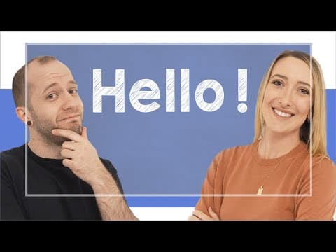 Thumbnail for Learn how to introduce yourself in English - A1 [with Brian and Emily] by lingoni ENGLISH