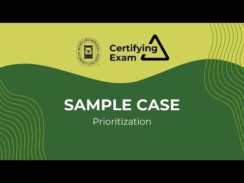 Thumbnail for CE Sample Case: Prioritization by ABEMCert