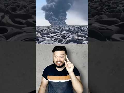Thumbnail for Why 50 MILLION or 5 CRORE Tyres EXIST At This PLACE! Unbelievable Graveyard Explained #shorts by FactTechz