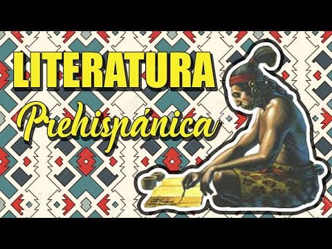 Thumbnail for Literatura Prehispánica o Precolombina: Historia/Características/Principales culturas by El Nictálope