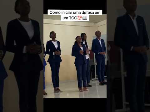 Thumbnail for Como iniciar uma apresentação em um TCC. #apresentação #oratoria #Defesa #monografia #grupo by Estudante Brilhante Futuro Fascinante