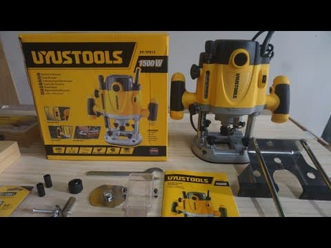 Thumbnail for รีวิวเร้าเตอร์งานไม้ #UYUSTOOLS เครื่องแรง อุปกรณ์ครบ !!! by เกียรติกร woodwork diy