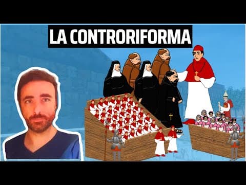 Thumbnail for La CONTRORIFORMA spiegazione facile in 4 minuti by flipped prof