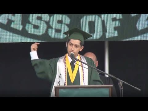 Thumbnail for Inspirational High School Graduation Speech by Arnav Sood