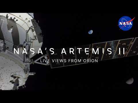 Thumbnail for NASA's Artemis II Live Views from Orion by NASA