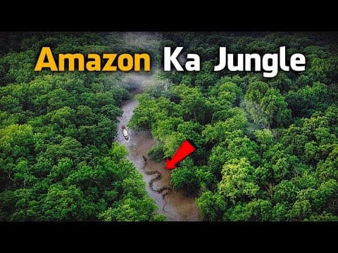 Thumbnail for Most Dangerous Animals Of Amazon Rainforest | Strange Facts About Amazon Rainforest [Hindi/Urdu] by Aasu Tv