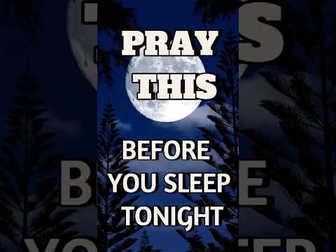 Thumbnail for A Calm Prayer to End Your Day in Peace #dailyprayer #nightprayer #prayerbeforesleep by Daily Prayer Grace