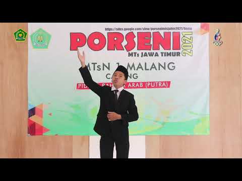 Thumbnail for PIDATO B. ARAB PUTRA; MOHAMMAD FAUZI HIKAM dari MTsN 1 MALANG by MTsN 1 Kota Malang