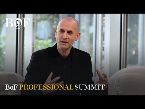 Thumbnail for Jonathan Bottomley on How Calvin Klein Taps Into Culture | BoF Professional Summit 2024 by The Business of Fashion