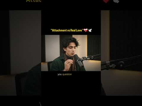Thumbnail for Attachment says “I need you.” Real love says “I want you happy.” ❤️🩹#reallove by Aakriti Shah