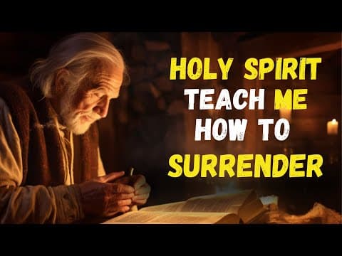 Thumbnail for How to Let the HOLY SPIRIT Guide Your STEPS and FULLY SURRENDER to JESUS by Fortify in Christ