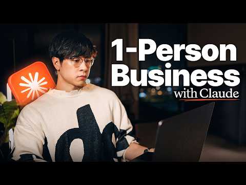Thumbnail for How I'd Start a 1-Person Business + Personal Brand with Claude AI in 21 Days by Patrick Dang