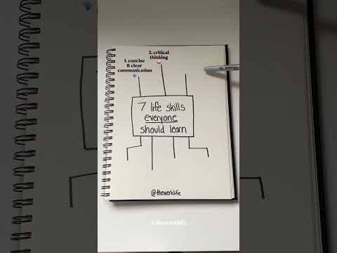Thumbnail for 7 life skills everyone should learn 💡 by The WERK LIFE