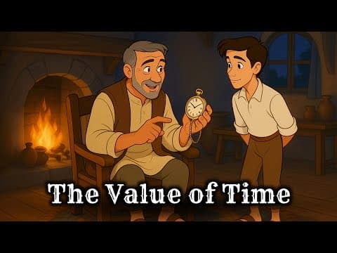 Thumbnail for 🕰️ The Value of Time | Best Motivational English Story About Using Time Wisely & Secret to Success by Wisdom of Hope