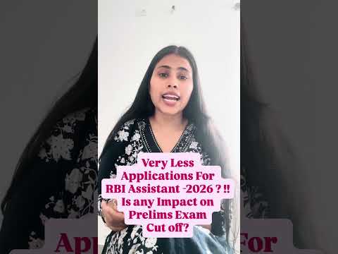 Thumbnail for RBI Assistant Applications very Less2026?!! #bankingexamupdate #bankexam2025 #rbi #job#reasoning by REASONING BY SWETA TIWARI