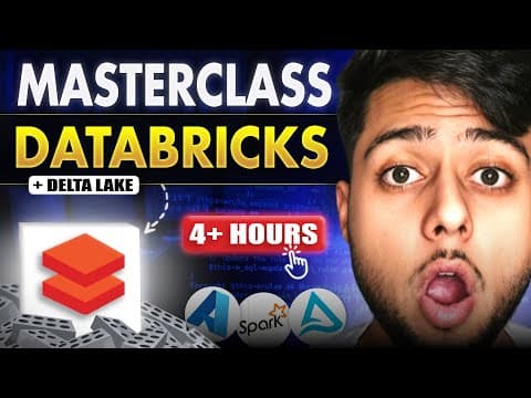 Thumbnail for Databricks Tutorial (From Zero to Hero) | Azure Databricks Masterclass by Ansh Lamba
