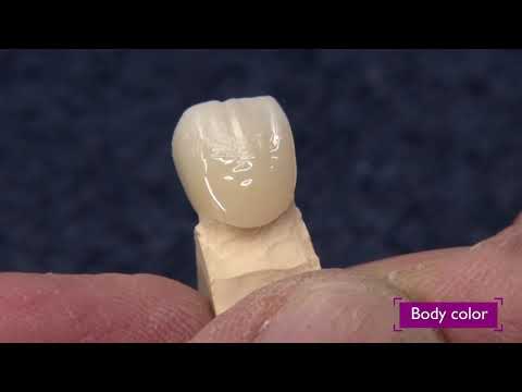 Thumbnail for Katana Zirconia UTML EA2 - Stain & Glaze - Wipeoff Technique - Part 1 by Kuraray Noritake Dental Europe