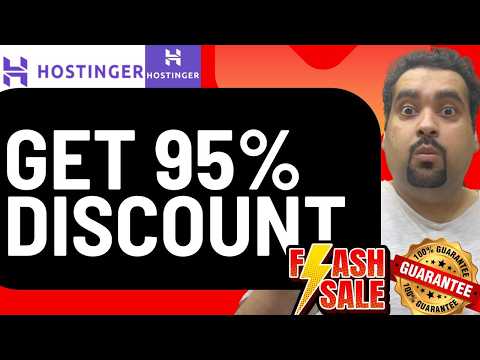 Thumbnail for Hostinger Coupon Code (2026) – Get Up To 95% OFF + Free Domain (Best Deal Method!) by Web Hosting Master