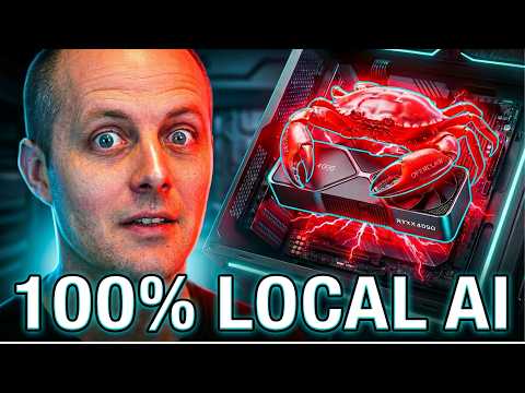 Thumbnail for How to Run OpenClaw on a Local LLM Using Your GPU by Bootable USBs