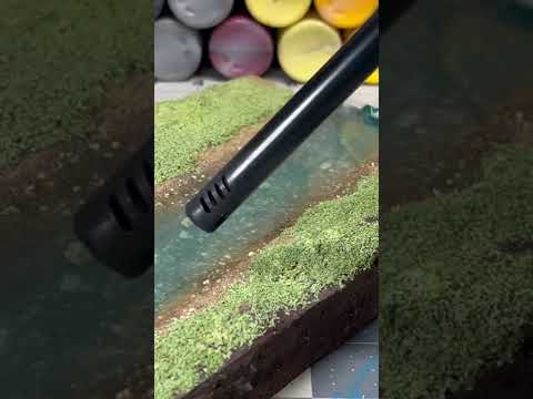 Thumbnail for Tutorial on a simple river for a diorama! #diorama #dnd #terrain #tabletopgaming #arttutorial by Katie Hooper