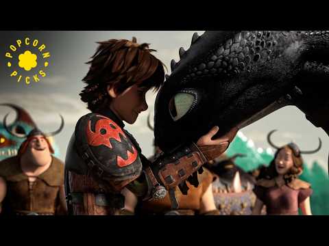Thumbnail for Hiccup Becomes Chief (Full Scene) | How to Train Your Dragon 2 by Popcorn Picks