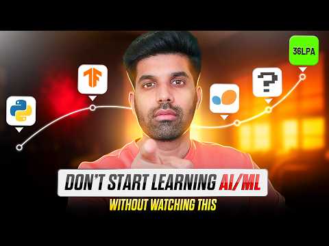 Thumbnail for The PERFECT Machine Learning Engineer Roadmap for 2026 (You Don't Need Another) by Akber Shaikh
