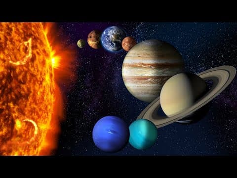 Thumbnail for El SISTEMA SOLAR: los planetas, el Sol, características y origen☀️🌍🌕 by Astraway