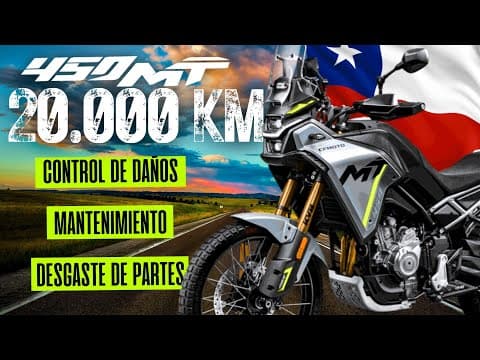 Thumbnail for 20.000 Km con la CF MOTO 450 MT: Fallas, Mantenciones y Experiencia Real en CHILE [CAP 1] by Hudson Farra 