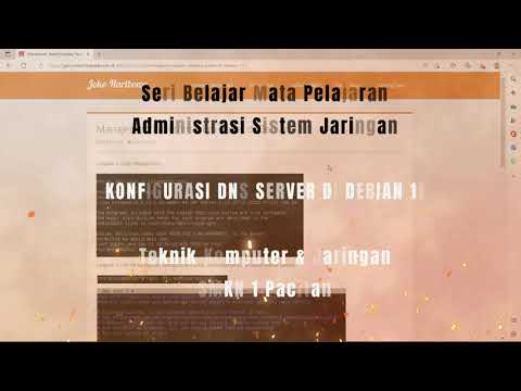 Thumbnail for Konfigurasi DNS Server di Debian 11 dan Pengujiannya dari Klien Windows 10 di Virtual Mesin - Part 1 by Joko Haribowo