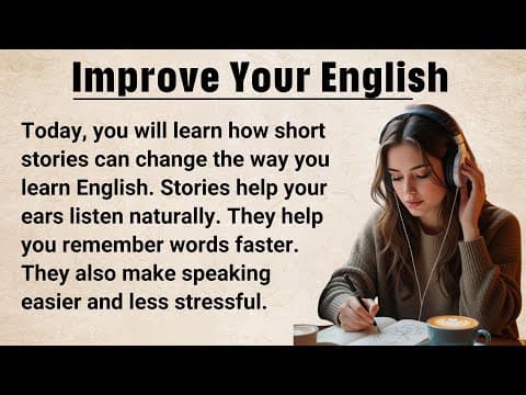 Thumbnail for Improve Your English ⭐️ Learn English through Story || Listening Practice by English Story Corner