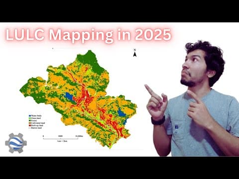Thumbnail for Land Use Land Cover Mapping in Google Earth Engine in 2025 | GeoDev by GeoDev