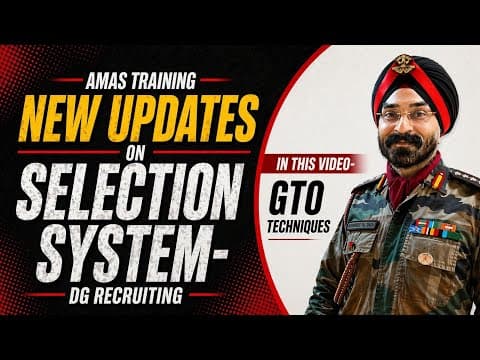 Thumbnail for GTO Tasks in SSB – Process, Techniques and Performance Parameters by AMAS TRAINING ssb training academy