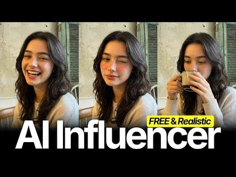 Thumbnail for How to Create AI Influencer For FREE ! Hyper Realistic AI Influencer by Fayyaz Ahmed