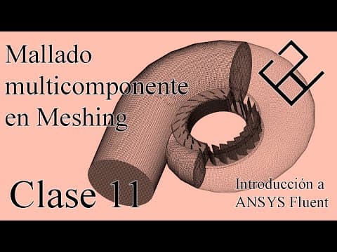 Thumbnail for Introducción a ANSYS Fluent Clase 11 – Creación de mallas multi-componente con Meshing by Enrique Jardon